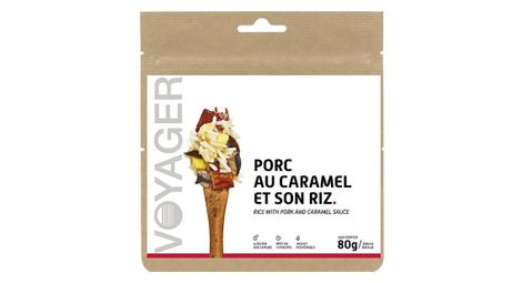 Lyophilis Voyager Arroz con salsa de cerdo y caramelo 80g