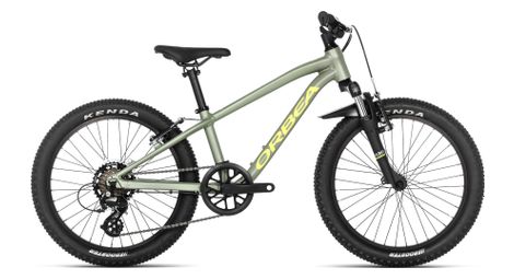 Vtt semi-rigide enfant orbea mx 20 xc shimano tourney/altus 7v 20 vert metallic artichoke 2024 4 - 7 ans