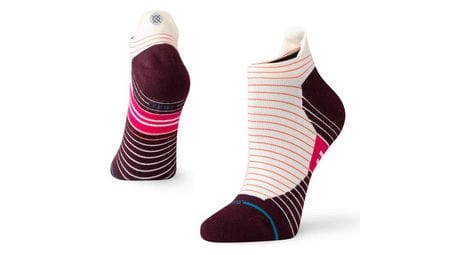 Chaussettes stance performance micro light tab blanc / marron