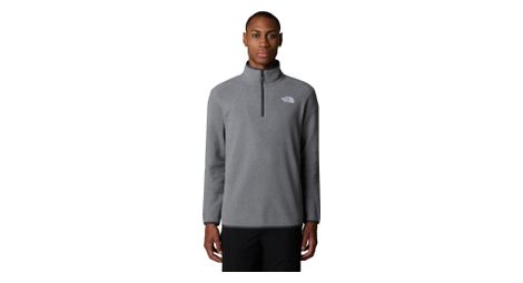 Polaire the north face 100 glacier 1/4 zip gris