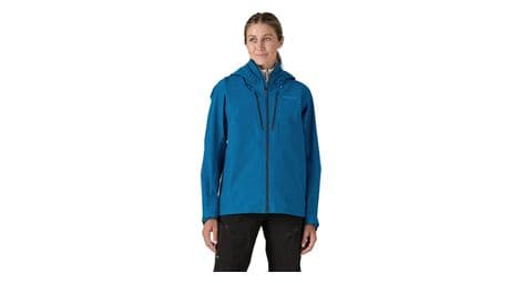 Chaqueta impermeable patagonia triolet azul mujer