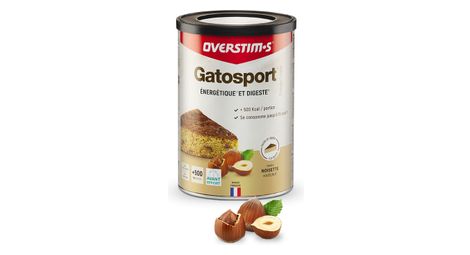 Gateau energetique overstims gatosport noisette 400g