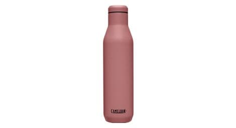 Botella de vino camelbak térmica 740ml rosa