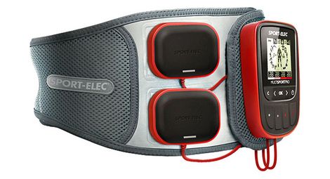 Multisport pro ceinture abdominale multiposition sport sport-elec electrostimulation