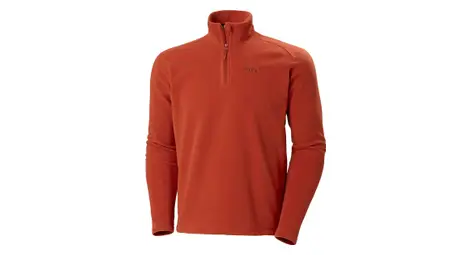 Polaire helly hansen daybreaker 1/2 zip rouge homme