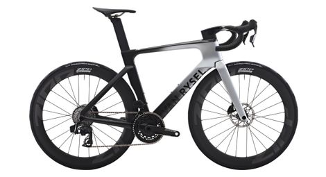 Bicicletta da strada Van Rysel RCR-F Pro Sram Force AXS 12V 700 mm Grigio lunare 2026