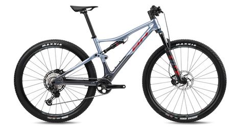 Bh lynx race 7.0 shimano xt 12v 29'' bicicleta de montaña todo terreno con suspensión plata/rojo