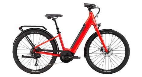 Cannondale adventure neo 3.1 eq microshift paso bajo 9v 400 wh 27.5'' rojo