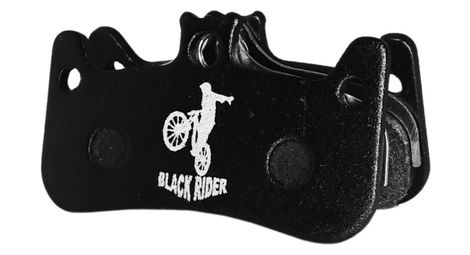 Paires de plaquettes black rider pour formula cura 4 semi-métallique agressif