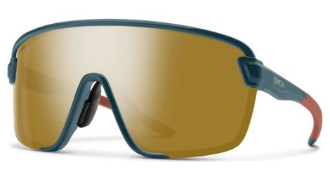 Occhiali smith bobcat matte pacific/sedona - lente a specchio chromapop bronze