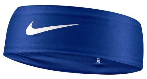 Bandeau nike dri-fit fury classic bleu