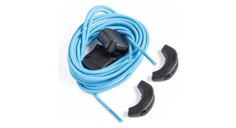 Paire de Lacets Crankbrothers Speed Lace Bleu Clair