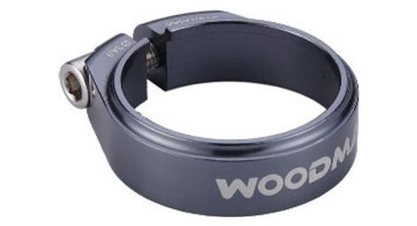  collarino di sella woodman deathgrip sl grigio 31.8