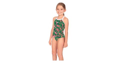 Maillot de bain enfant 1 piece mako nereid cactus vert