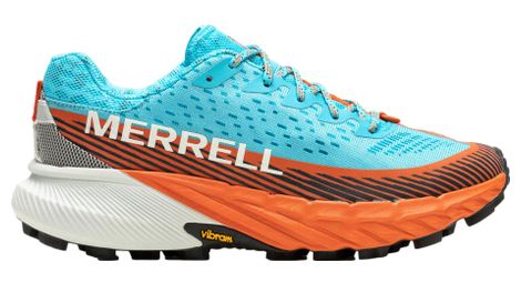 Merrell agility peak 5 scarpe da trail da donna blu/arancione 41