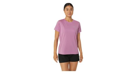 Maillot de manga corta asics core runrosa para mujer