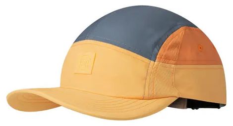 Buff 5 panel go cap giallo blu arancione