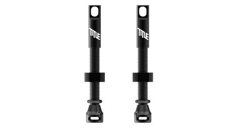 Paire de Valves Tubeless Title Presta Noir