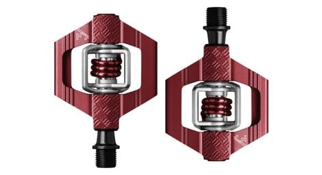 Paar crankbrothers candy 3 pedalen rood