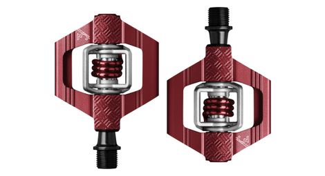 Paar crankbrothers candy 3 pedalen rood