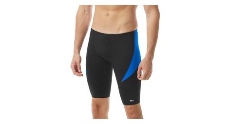 Tyr men's jammer splice hexa swimsuit black/blue 75 cm