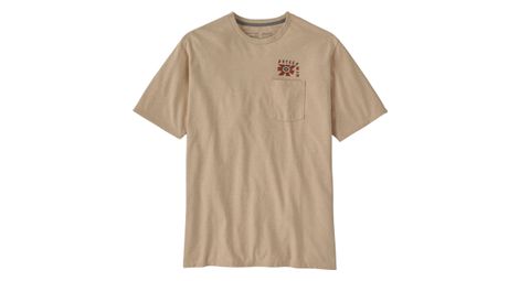 T shirt patagonia we all need pocket beige