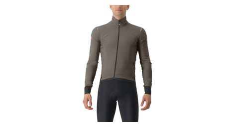 Castelli alpha flight ros long sleeve jacket grijs