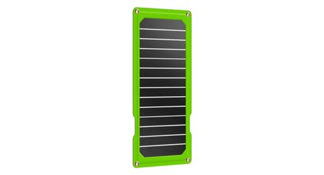Chargeur solaire portable powertec ptflap8 vert