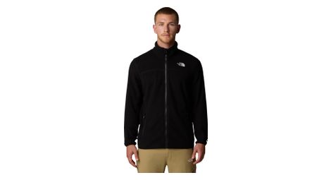 The north face 100 glacier full zip polare, nero