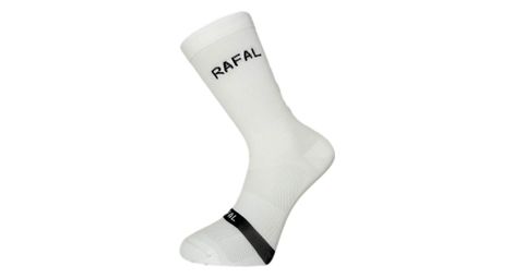 Rafal Mercoux Calcetines Unisex Blanco/Negro