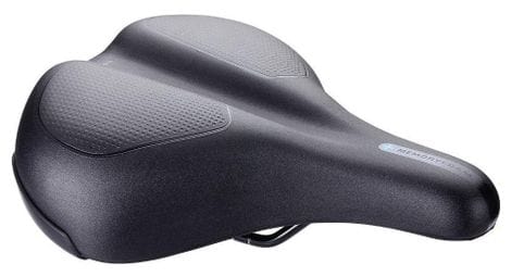 Bbb comfortplus relaxed saddle with shape memory black
