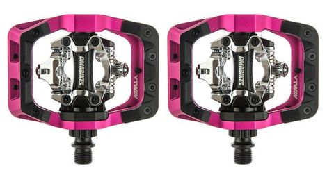 Paire de pedales dmr v twin magenta