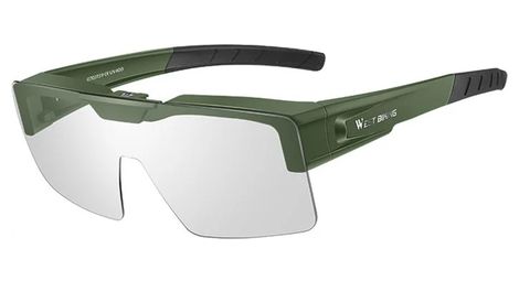 Lunettes de soleil Verres clairs anti-vent pour homme et femme - vert