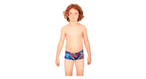 Maillot de bain enfant 1 piece mako shorty coral bleu