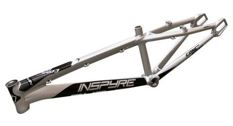 Cadre bmx race inspyre concorde v2 iridium argent