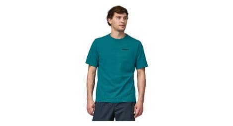 T shirt patagonia p 6 logo responsibili tee bleu