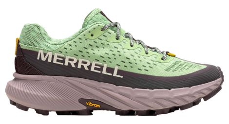 Merrell agility peak 5 scarpe da trail da donna verde/viola