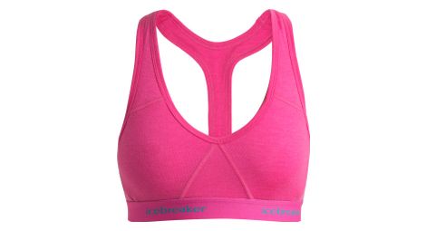 Brassiere femme icebreaker merinos sprite rose
