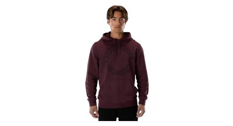 Sweat à Capuche Fox Slowburn Marron Foncé Homme