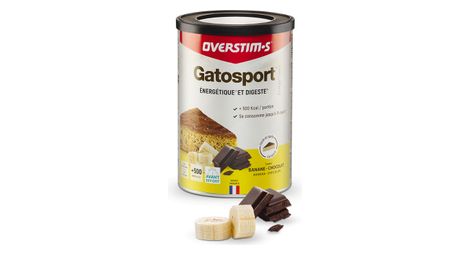 Gâteau Energétique Overstims Gatosport Banane - Chocolat 400g