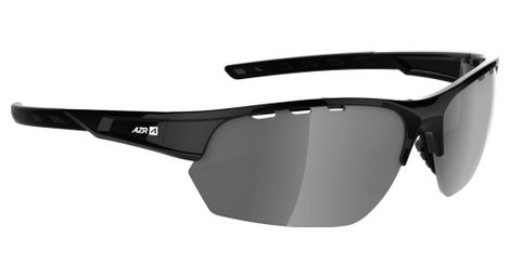 Lunettes azr izoard noir vernie / écran gris miroir