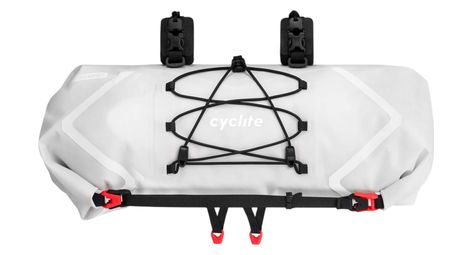 Sacoche de Guidon Cyclite Handlebar Roll Bag / 02 | 12.6 L | Gris Clair