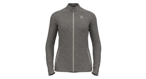 Polairethermique zippe odlo fli gris femme