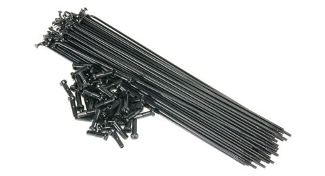 Rayons mach1 192mm   ecrous (x72 - boite) noir