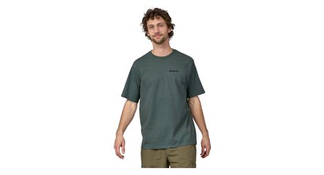 T shirt patagonia p 6 logo responsibili tee vert