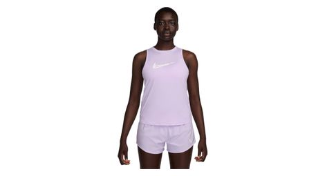 Camiseta de tirantes nike one violet para mujer