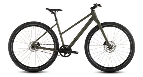 Vélo Fitness Cube Editor One Trapeze Single Speed Courroie 700 mm Vert Reed 2026