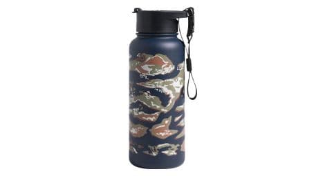 Gourde isotherme united by blue bleu camo 946 ml