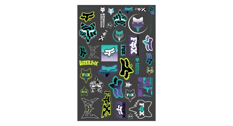 Autocollants De Rechange Fourche Fox 36 Rhythm 2024 - Vinyle Durable, Couleurs Vives - Personnalisation VTT