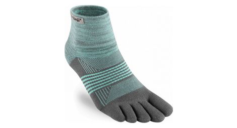 Chaussettes à orteils de running trail midweight mini-crew coolmax femme